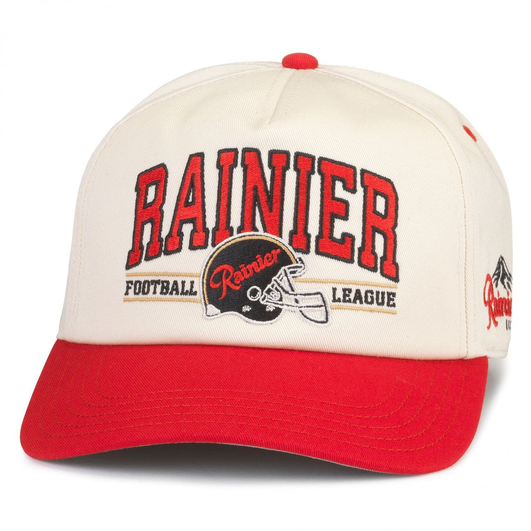 Rainier Beer Football League Snapback Hat Image 1