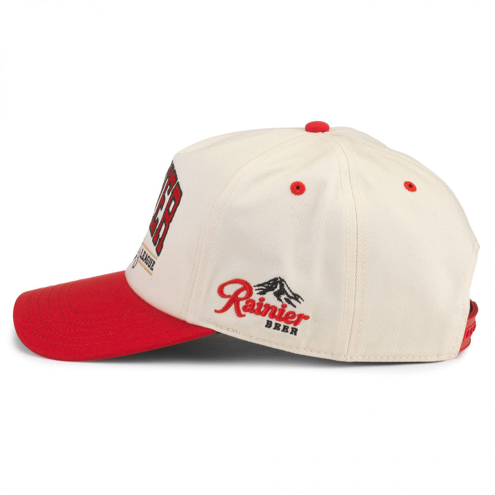 Rainier Beer Football League Snapback Hat Image 2