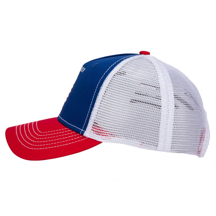 Peanuts Snoopy American Flag House Adjustable Hat Image 3