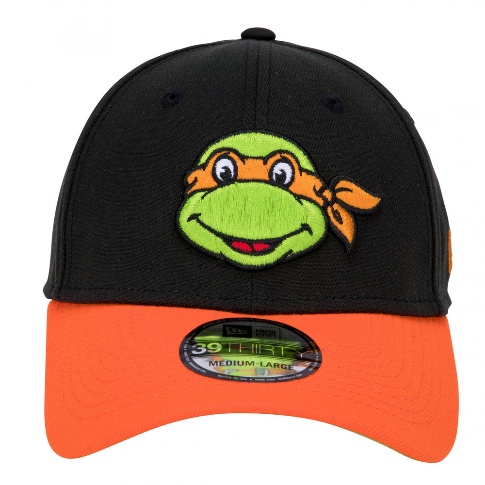 Teenage Mutant Ninja Turtles Michelangelo Era 39Thirty Fitted Hat Image 2