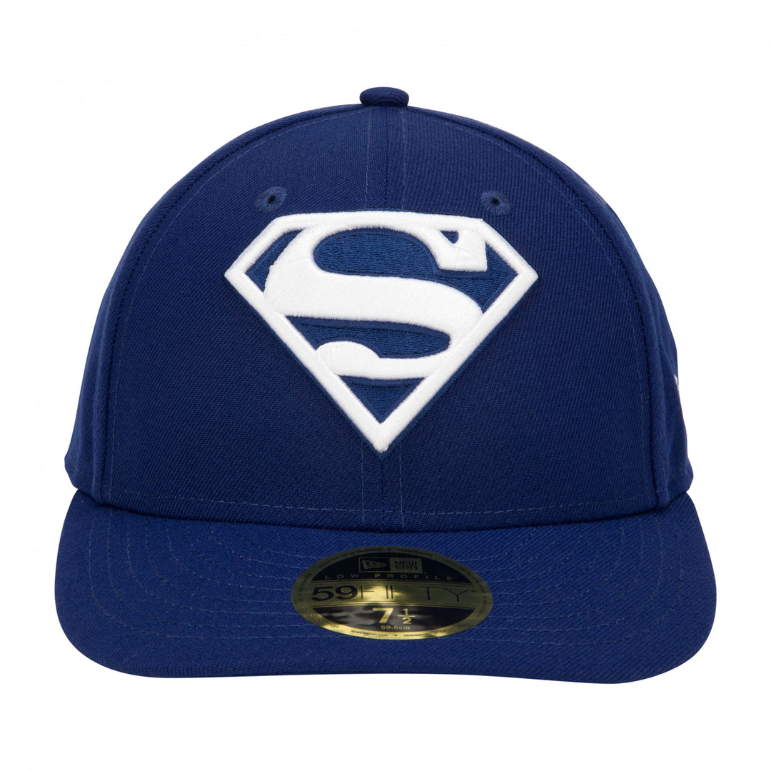 Superman Low Profile Blue Era 59Fifty Fitted Hat Image 2