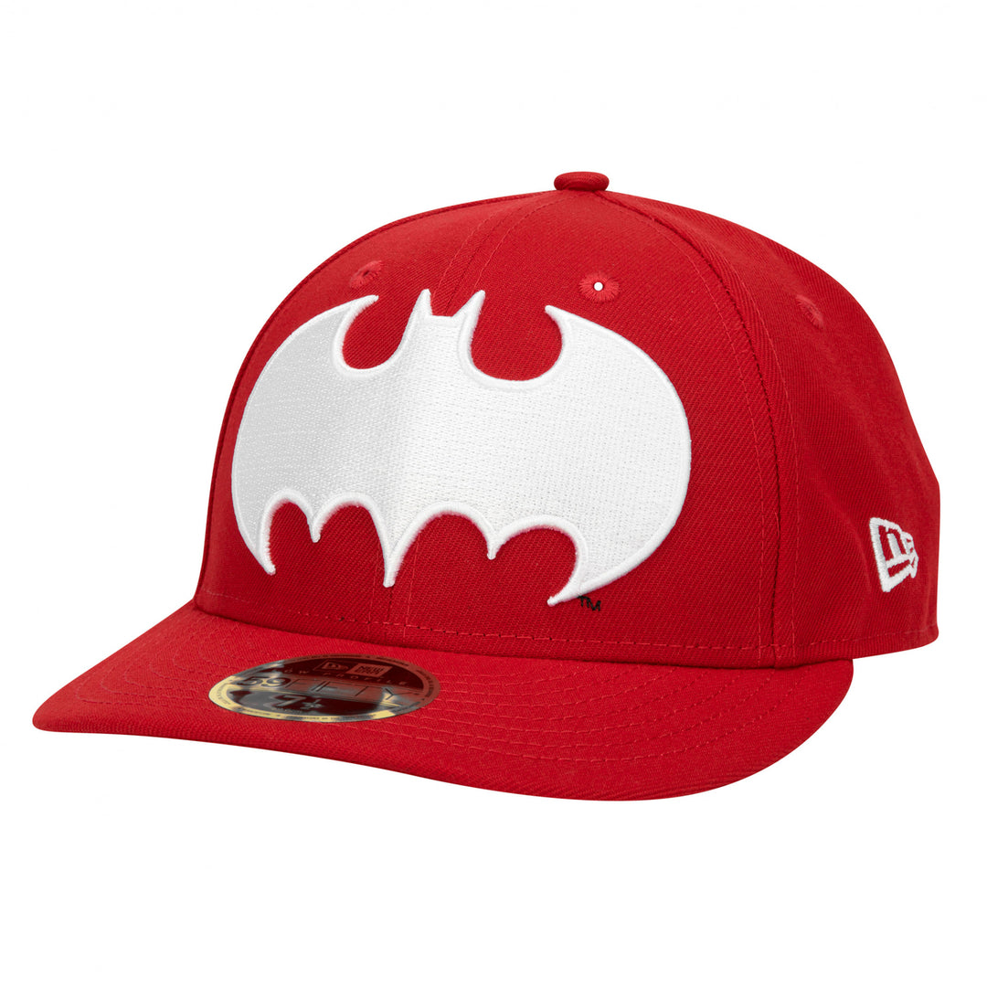 Batman Low Profile Red Era 59Fifty Fitted Hat Image 1