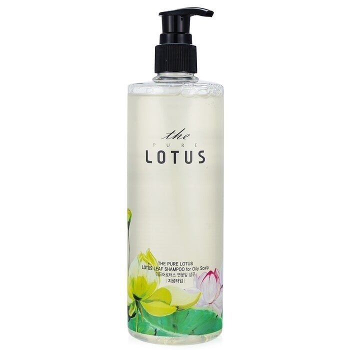 THE PURE LOTUS - Lotus Leaf Shampoo - For Oily Scalp(420ml) Image 1