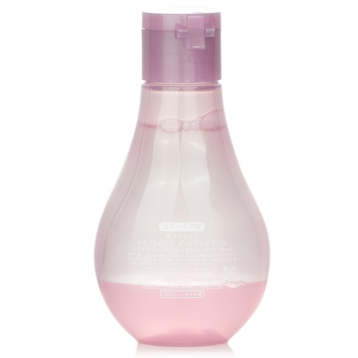 Shiseido - Sublimic Luminoforce Brilliance Oil (Colored Hair)(100ml) Image 2