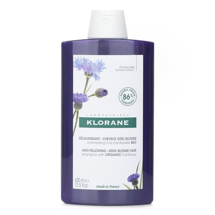 Klorane - Shampoo With Organic Centaury (Anti Yellowing Gray Blonde Hair)(400ml/13.5oz) Image 1