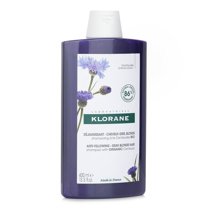 Klorane - Shampoo With Organic Centaury (Anti Yellowing Gray Blonde Hair)(400ml/13.5oz) Image 2