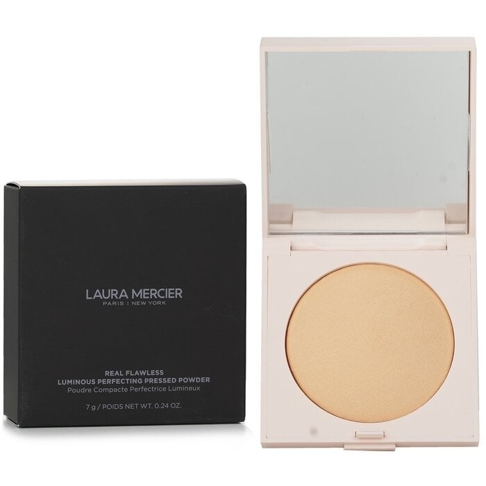 Laura Mercier - Real Flawless Luminous Perfecting Pressed Powder - Translucent Honey 050172(7g/0.24oz) Image 1