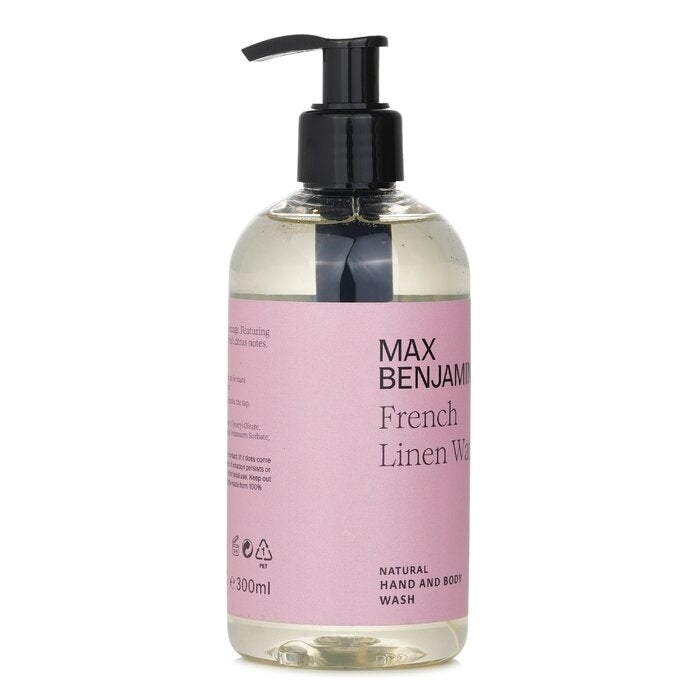 Max Benjamin - Natural Hand and Body Wash - French Linen Water(300ml) Image 2