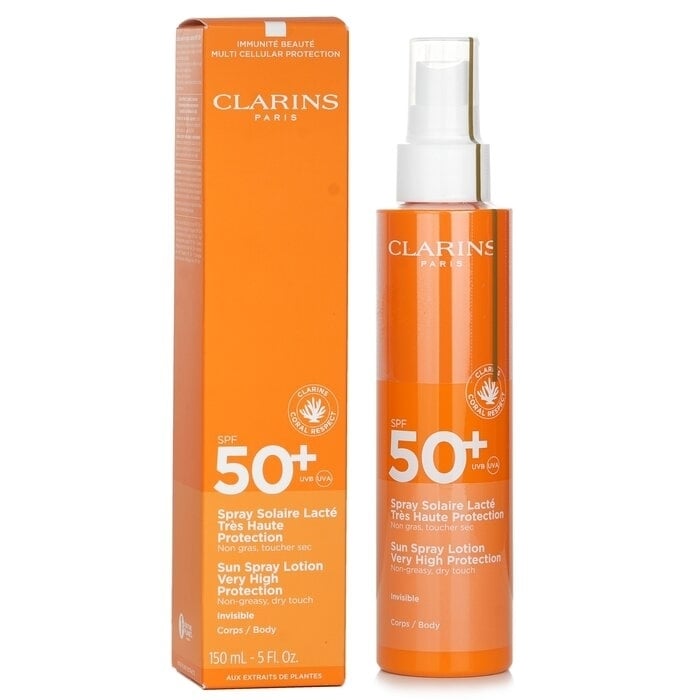 Clarins - Sun Spray Body Lotion Very High Protection SPF 50(150ml/5oz) Image 2