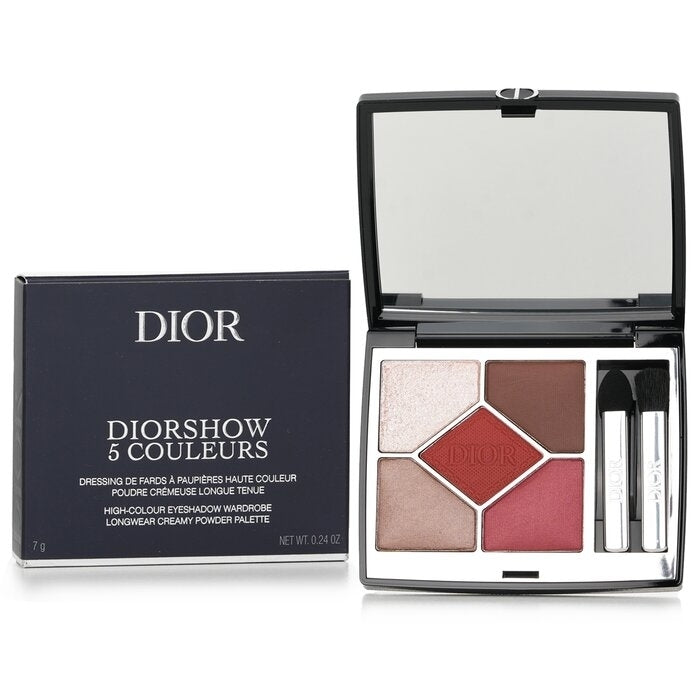 Christian Dior - Diorshow 5 Couleurs Longwear Creamy Powder Eyeshadow Palette - 673 Red Tartan(7g/0.24oz) Image 1