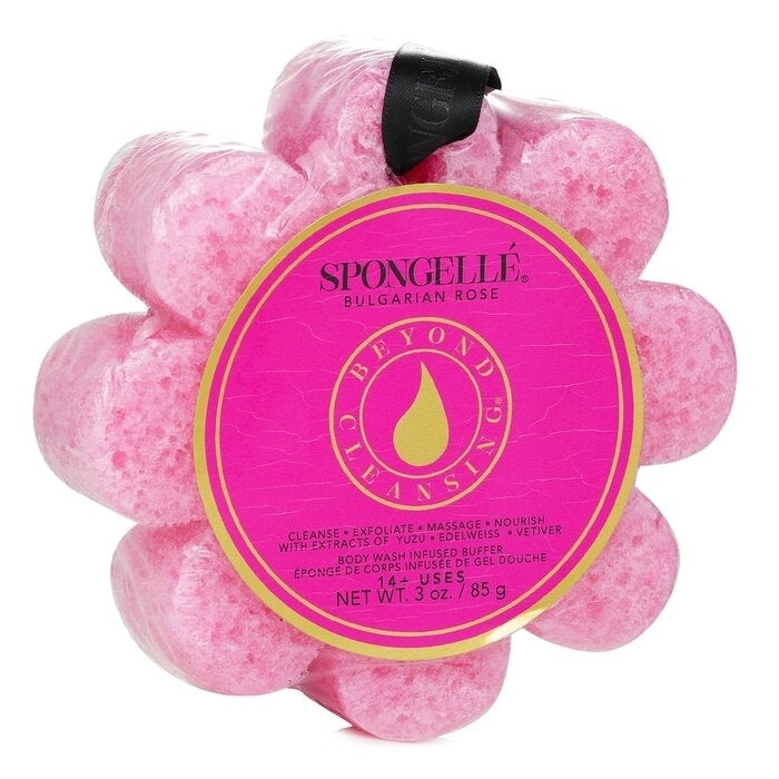 Spongelle - Wild Flower Soap Sponge - Bulgarian Rose (Pink)(1pc/85g) Image 2