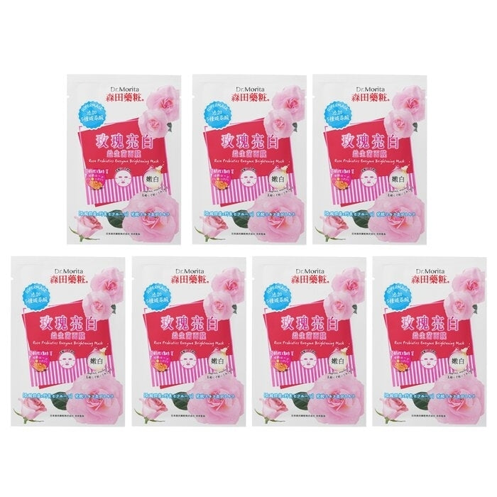 Dr. Morita - Rose Probiotics Enzyme Brightening Mask(7pcs) Image 1