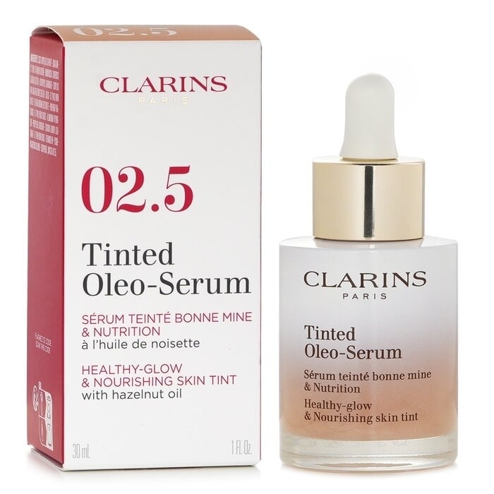 Clarins - Tinted Oleo Serum Healthy Glow and Nourishing Tint Liquid Foundation - 2.5(30ml/1oz) Image 1