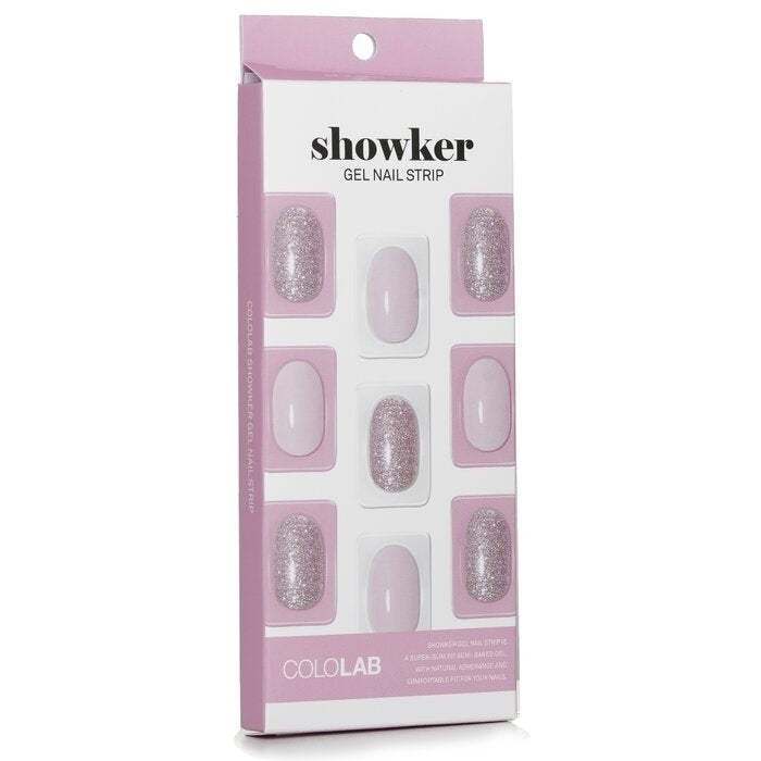 Cololab - Showker Gel Nail Strip  CSF101 Syrup Pink(1pcs) Image 1