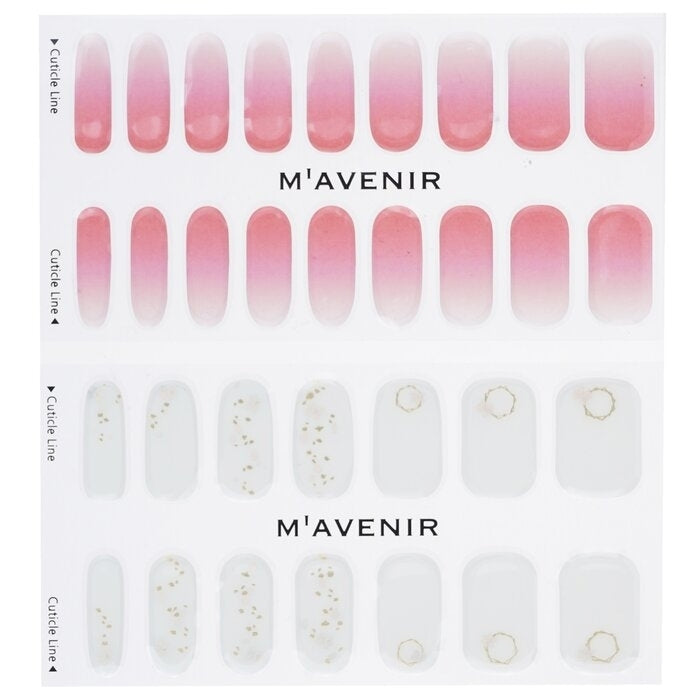 Mavenir - Nail Sticker (Pink) -  Flor Cherry Coke Nail(32pcs) Image 2