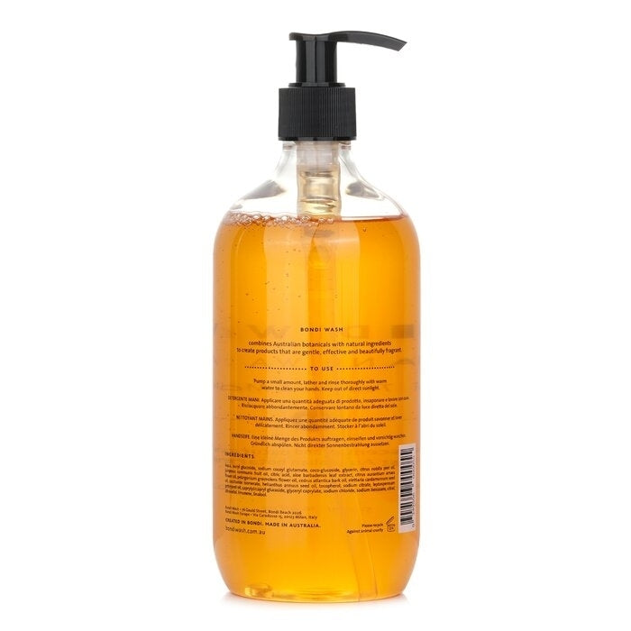 BONDI WASH - Hand Wash (Lemon Tea Tree and Mandarin)(500ml/16.9oz) Image 2