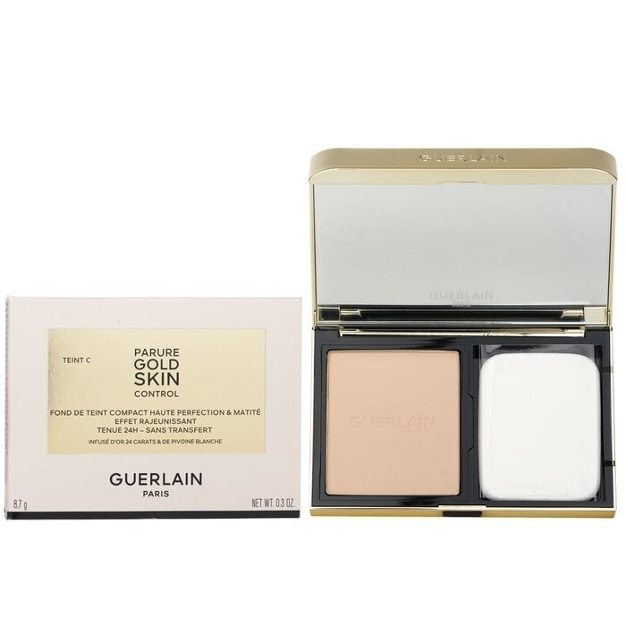 Guerlain - Parure Gold Skin Control High Perfection Matte Compact Foundation - 1N(8.7g/0.3oz) Image 1