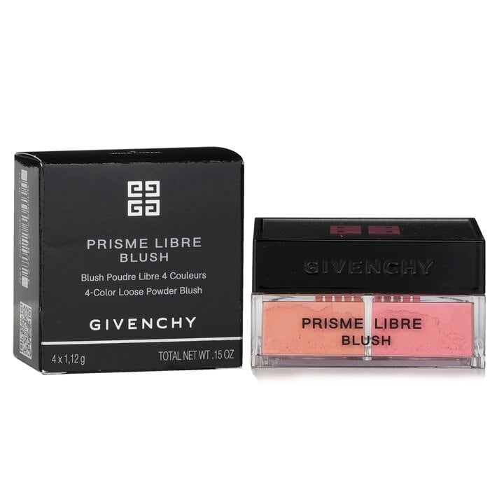 Givenchy - Prisme Libre Blush The First 4 Color Loose Powder Blush - 3 Voile Corail(4x1.12g/0.15oz) Image 1