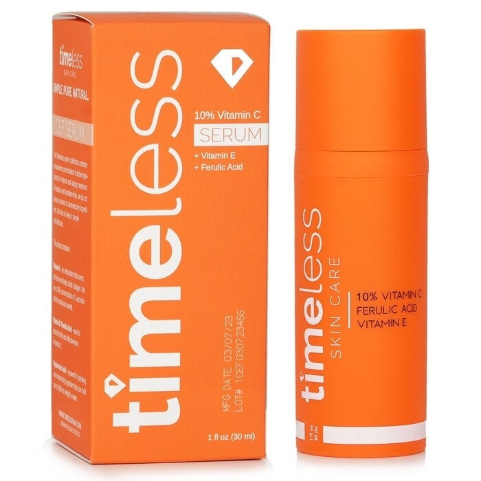 Timeless Skin Care - 10% Vitamin C Serum + Vitamin E + Ferulic Acid(30ml/1oz) Image 2