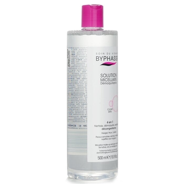 BYPHASSE - Vegan Micellar Mu Remover Solution(500ml) Image 2