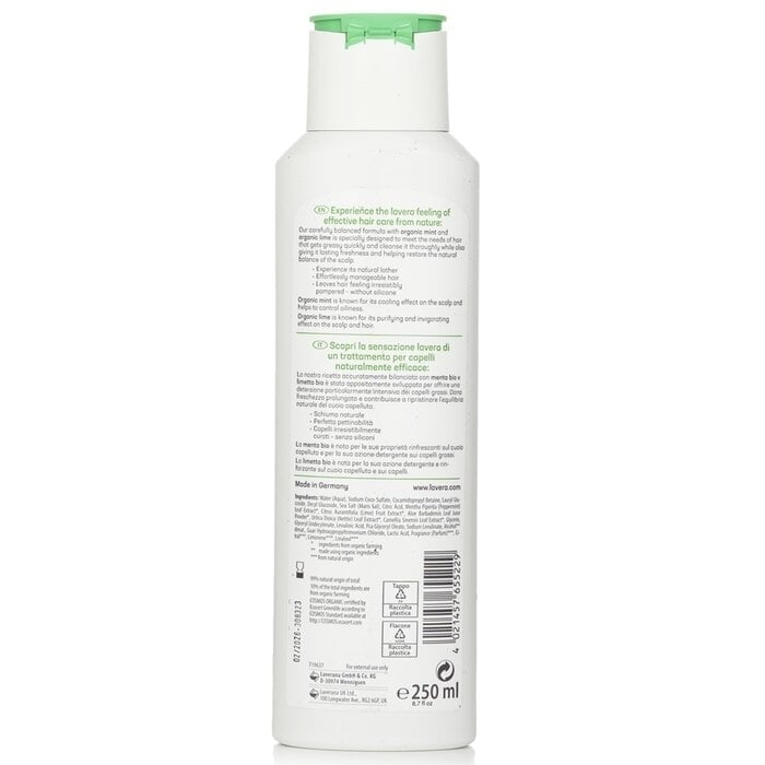 Lavera - Shampoo Freshness and Balance(250ml/8.7oz) Image 2