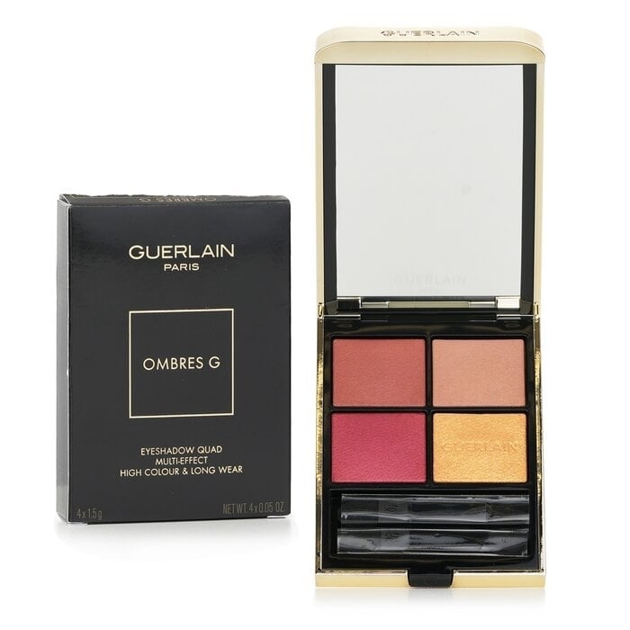 Guerlain - Ombres G Eyeshadow Quad - 214 Exotic Orchid(4x1.5g/0.05oz) Image 1