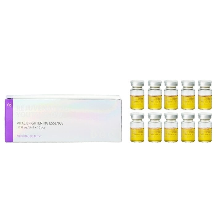 Natural Beauty - Rejuvenating Youth Glow Vital Brightening Essence(10x 5ml/0.17oz) Image 1