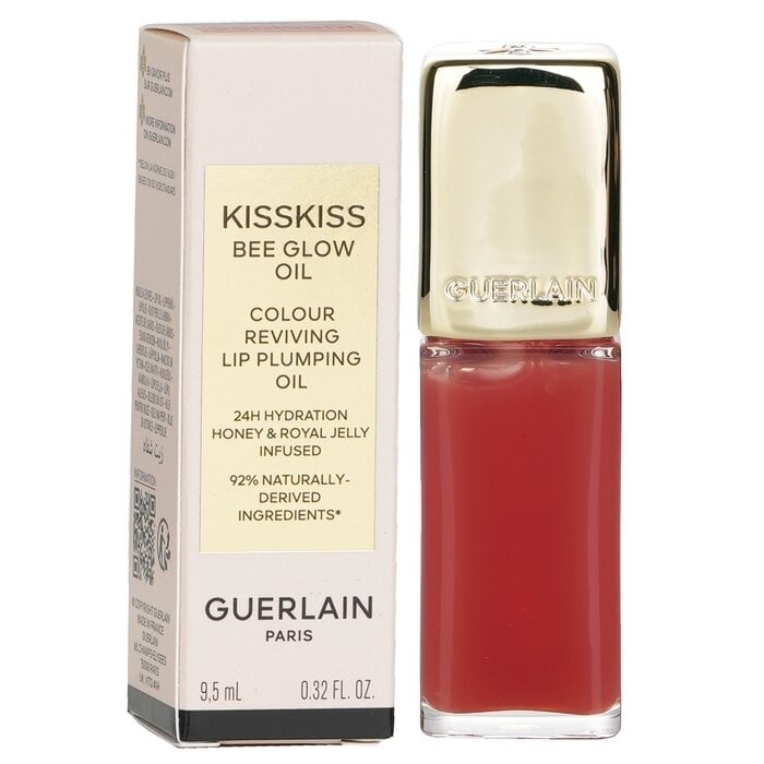 Guerlain - KissKiss Bee Glow Oil Colour Reviving Lip Plumping Oil - 309 Honey Glow(9.5ml/0.32oz) Image 2