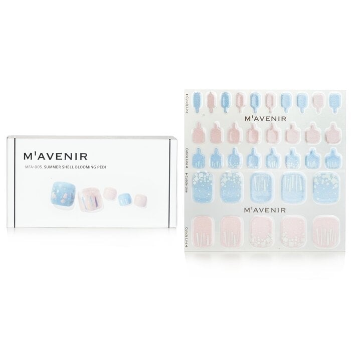 Mavenir - Nail Sticker (Assorted Colour) -  Summer Shell Blooming(32pcs) Image 1
