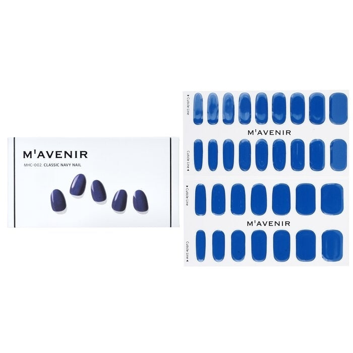 Mavenir - Nail Sticker (Blue) -  Classic Navy Nail(32pcs) Image 1