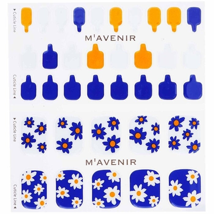 Mavenir - Nail Sticker (Patterned) -  Daisy Flower Garden Pedi(36pcs) Image 2