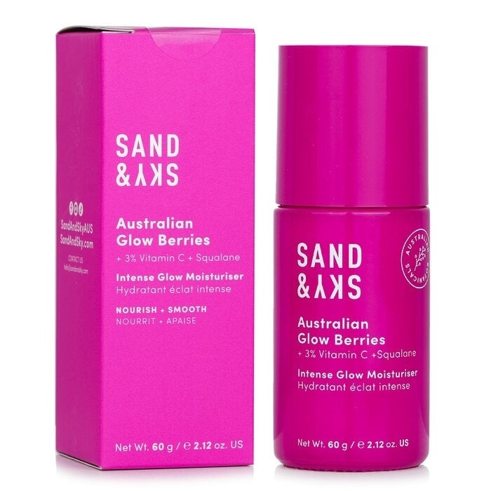 Sand and Sky - Australian Glow Berries Intense Glow Moisturiser - Nourish + Smooth(60ml/2.12oz) Image 1