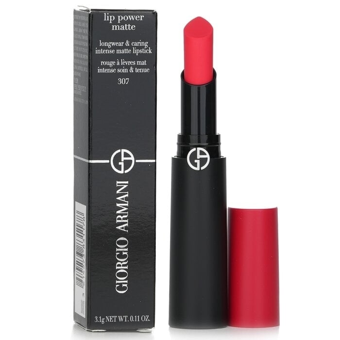 Giorgio Armani - Lip Power Matte Longwear and Caring Intense Matte Lipstick - 307 Ecstatic(3.1g/0.11oz) Image 1