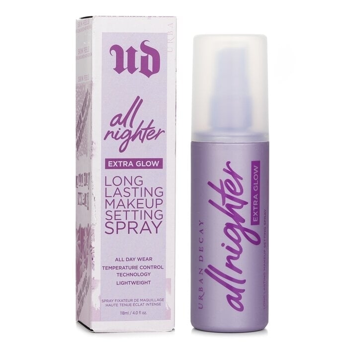 Urban Decay - All Nighter Extra Glow Long Lasting Makeup Setting Spray(118ml/4oz) Image 2