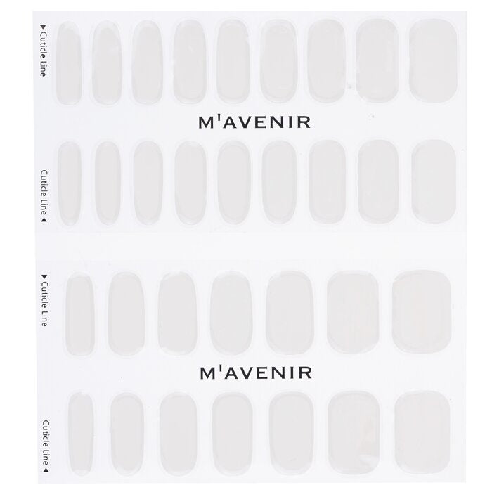Mavenir - Nail Sticker (White) -  White Crema Nail(32pcs) Image 2
