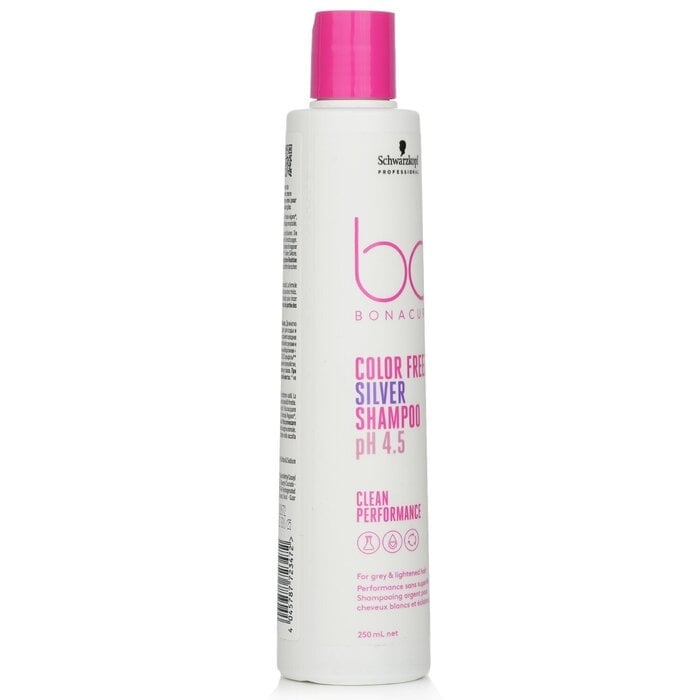 Schwarzkopf - BC Bonacure pH 4.5 Color Freeze Silver Shampoo (For Grey and Lightened Hair)(250ml/8.45oz) Image 2
