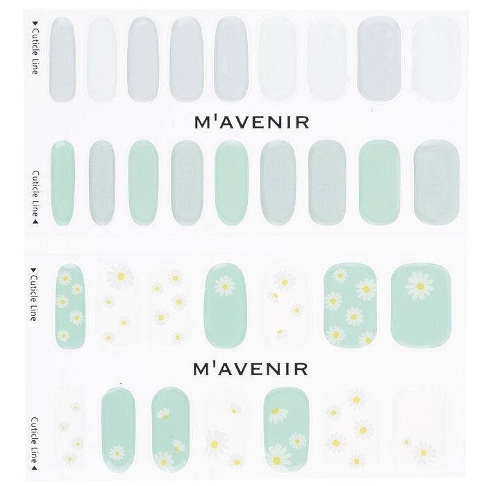 Mavenir - Nail Sticker (Blue) -  Daisy Goblin Nail(32pcs) Image 2