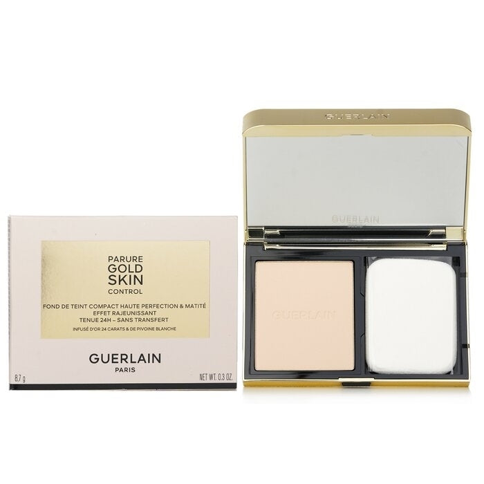 Guerlain - Parure Gold Skin Control High Perfection Matte Compact Foundation - 0N Neutral(8.7g/0.3oz) Image 2