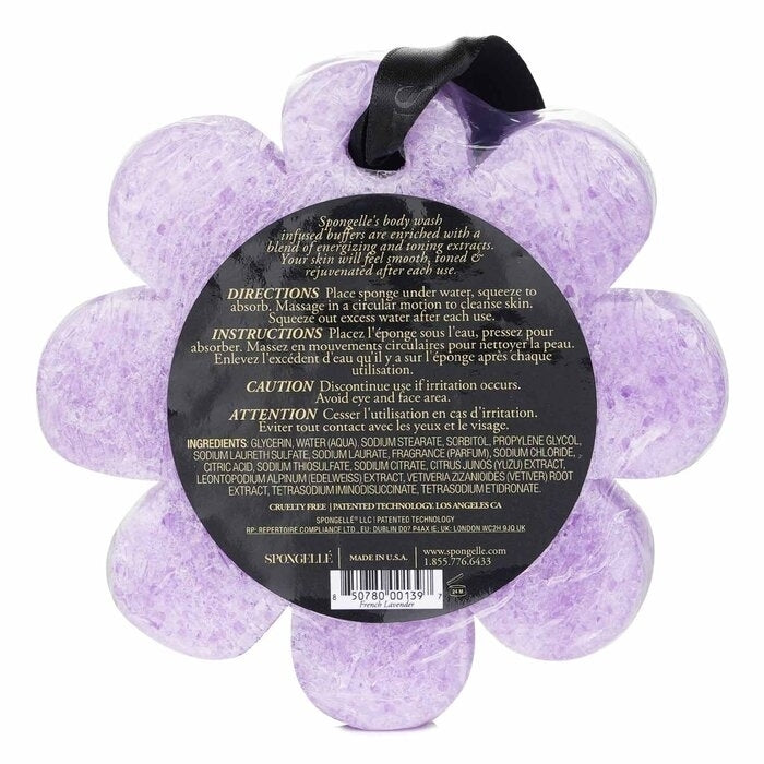 Spongelle - Wild flower Soap Sponge - French Lavender (Purple)(1pc/85g) Image 2