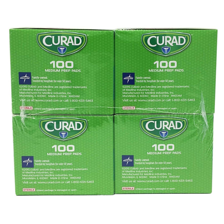 Curad Alcohol Prep Pads 400 Count Image 2
