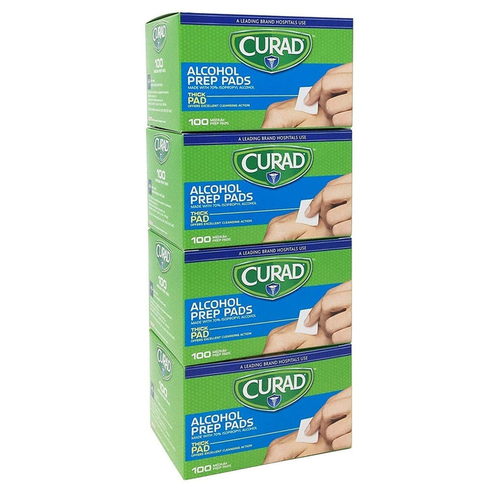 Curad Alcohol Prep Pads 400 Count Image 3