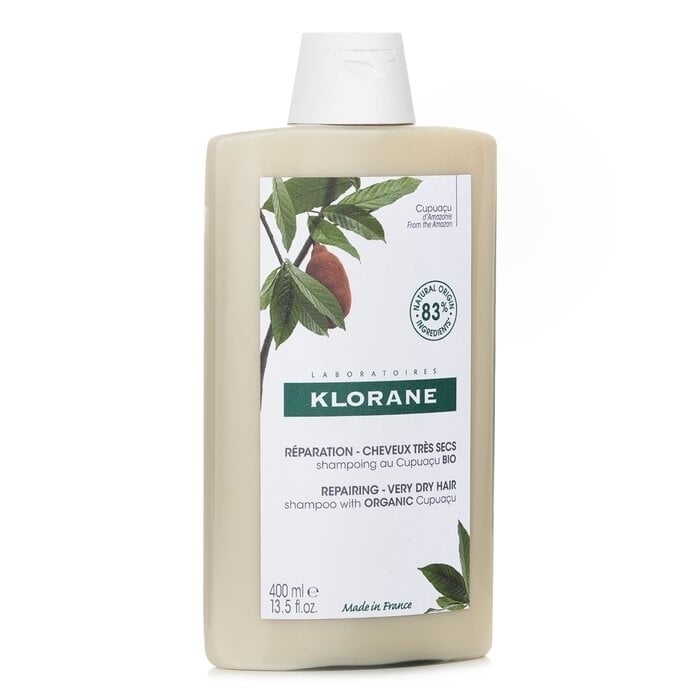 Klorane - Shampoo With Organic Cupuacu (Reparing Very Dry Hair)(400ml/13.5oz) Image 1