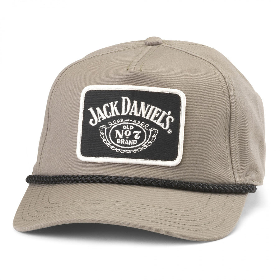 Jack Daniels Old No. 7 Rubber Patch Rope Hat Image 1