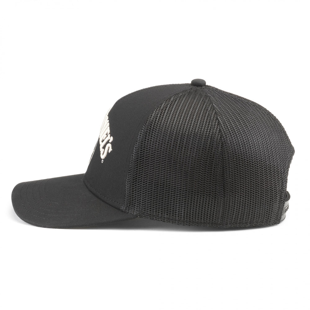 Jack Daniels Classic Logo Mesh Back Snapback Hat Image 2