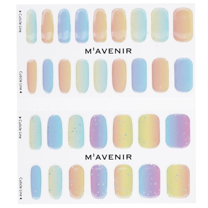 Mavenir - Nail Sticker (Assorted Colour) -  Pastelation Nail(32pcs) Image 2