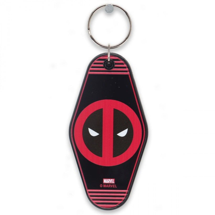 Marvel Deadpool Logo Keychain Image 1