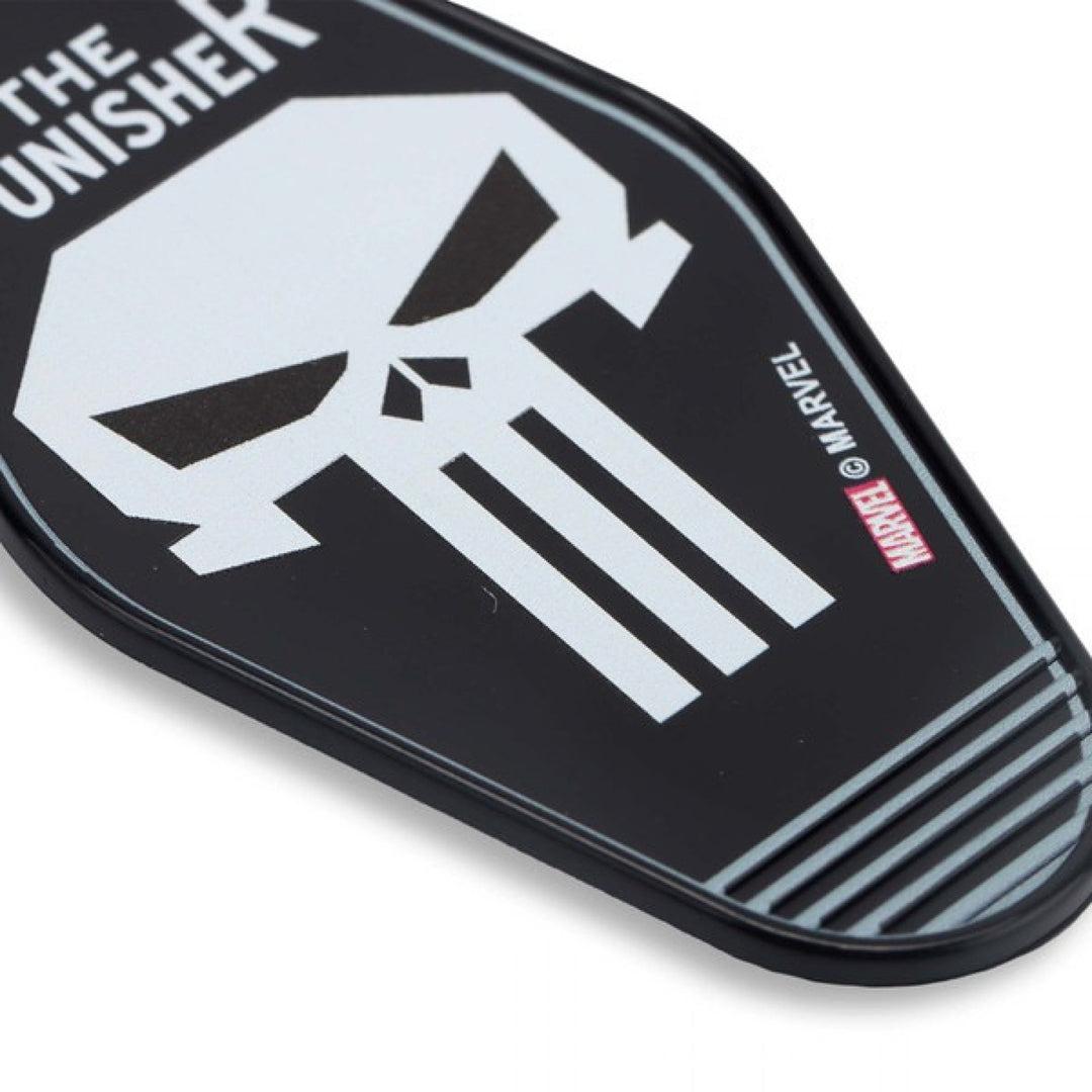 The Punisher Skull Logo Diamond Keychain Image 3