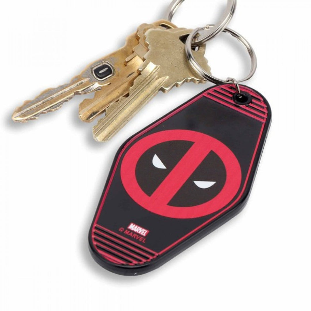 Marvel Deadpool Logo Keychain Image 4