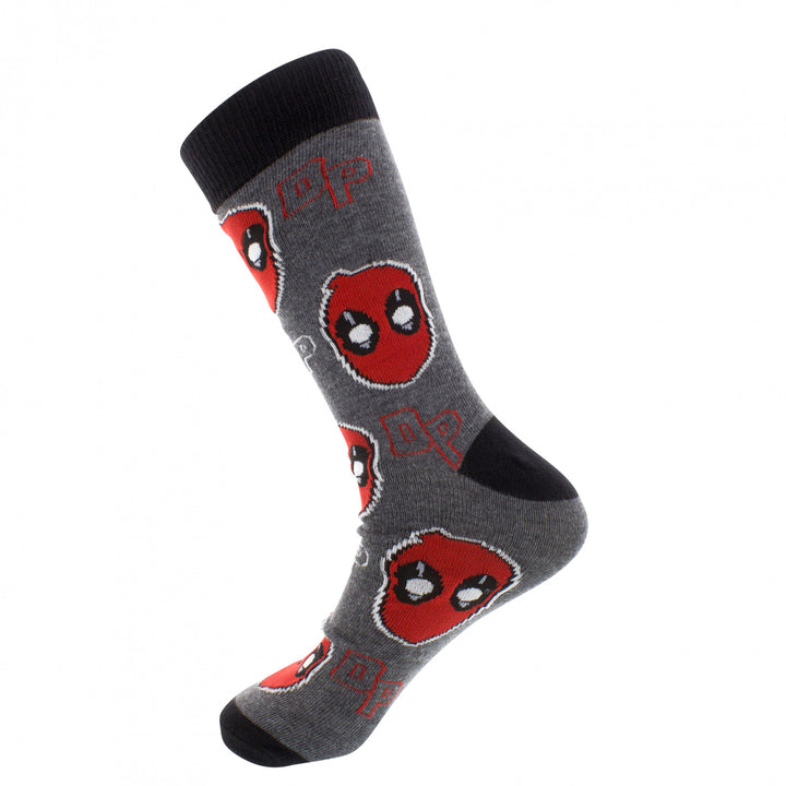 Deadpool Merc with The Mouth 6-Pack Crew Socks Set Image 3