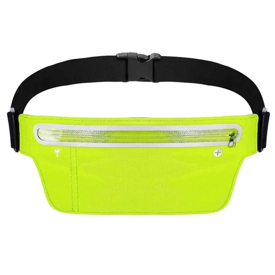 Unisex Sport Waist Pack Running Belt Bag Pouch Adjustable Bounce Free Sweat Proof Lightweight Slim Image 1